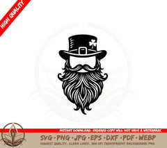 Bearded Luck SVG PNG JPG AI PDF DXF EPS and WebP Digital Download