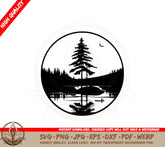 Beautiful Lake SVG PNG JPG AI PDF DXF EPS  WebP - Digital Download
