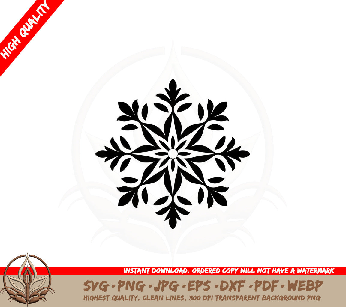 Beautiful Snowflake - Digital Download SVG