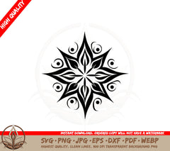 Beautiful Starlight SVG PNG JPG AI PDF DXF EPS WebP - Digital Download