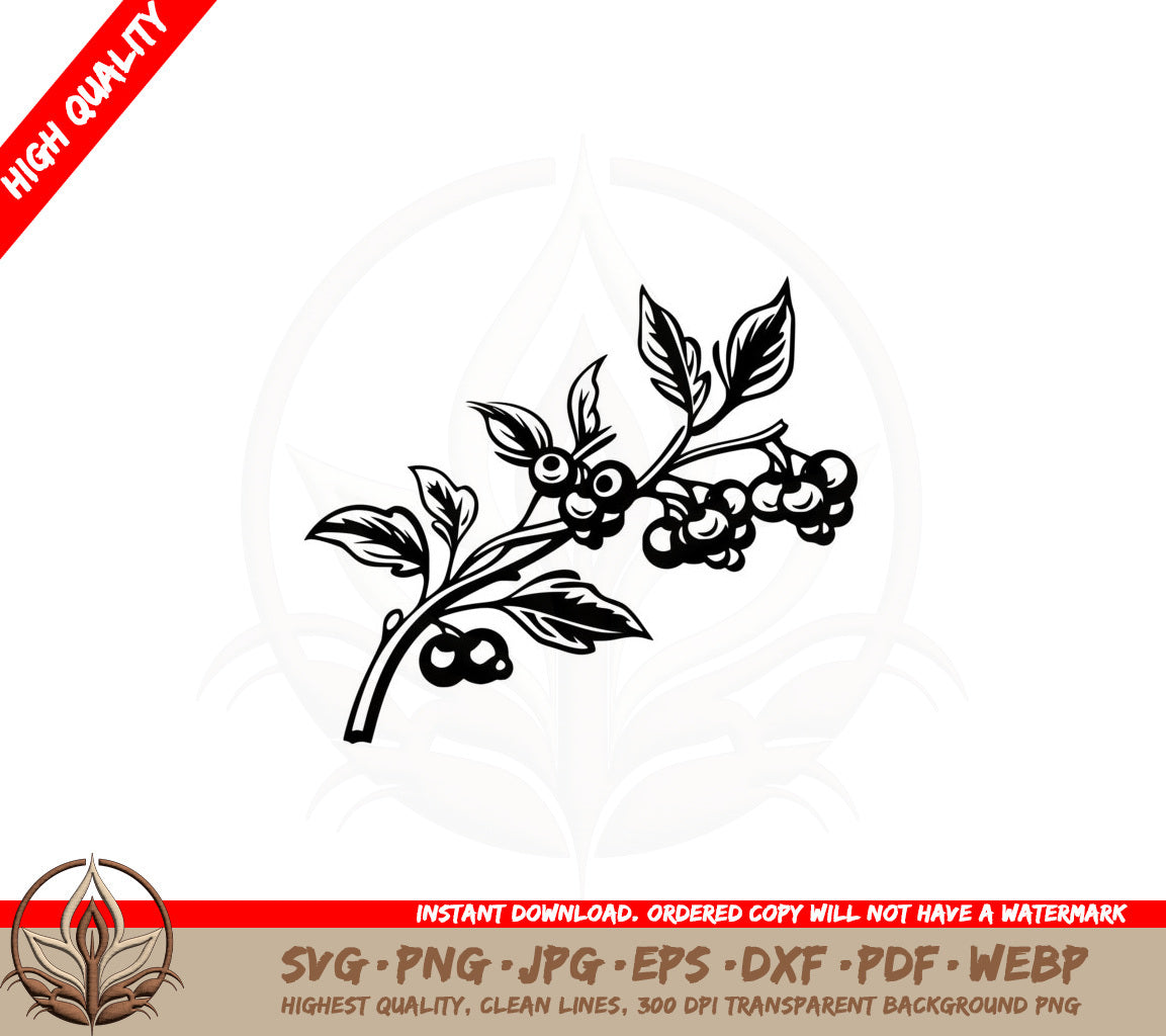 Berry Laden Branch SVG