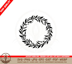 Berry Wreath SVG Cut File Berry Wreath Clipart Berry Wreath Digital Download