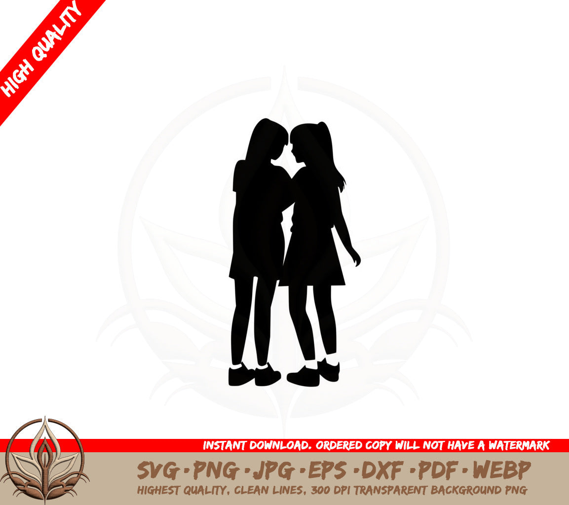 Best Girl Friends SVG