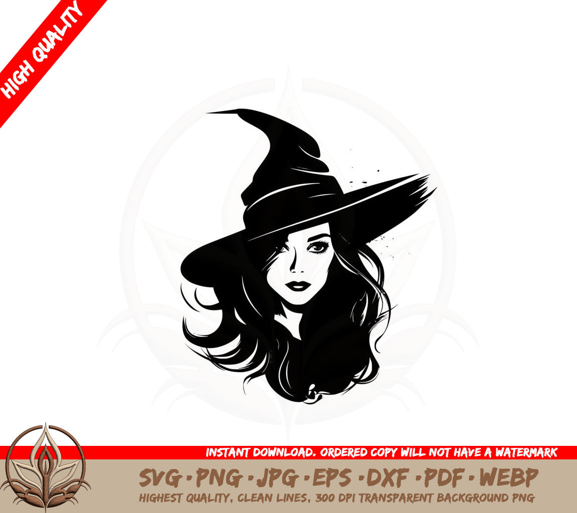 Bewitching Beauty SVG Cut File Download