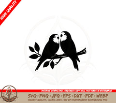 Bird Meeting SVG