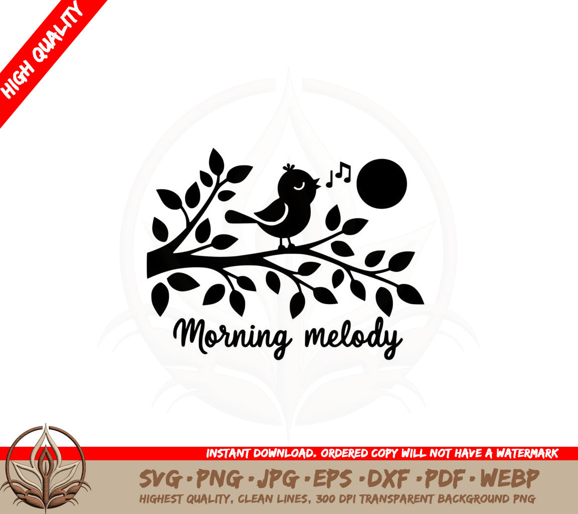 Bird Serenade SVG