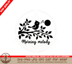 Bird Serenade SVG