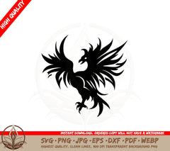 Bird in Flight SVG PNG JPG AI PDF DXF EPS WebP