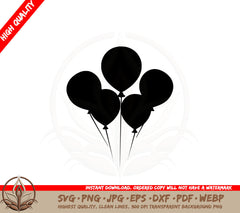 Birthday Balloon SVG
