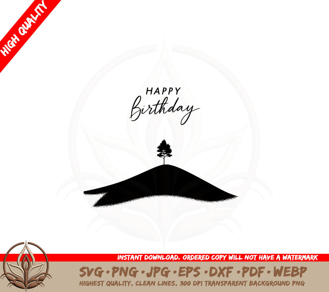Birthday Hill Serenity SVG Cut File Download