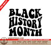 Black History Month Logo SVG - Design SVG