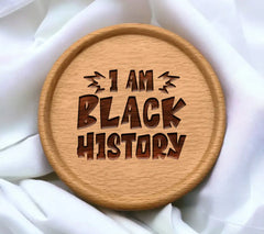 I Am Black History Logo SVG SVG