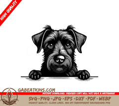 Schnauzer & Russian Terrier Wall Art SVG SVG