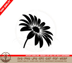 Black Eyed Susan SVG - Digital Download