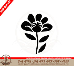 Blooming Blossom SVG PNG JPG AI PDF DXF EPS WebP Digital Download