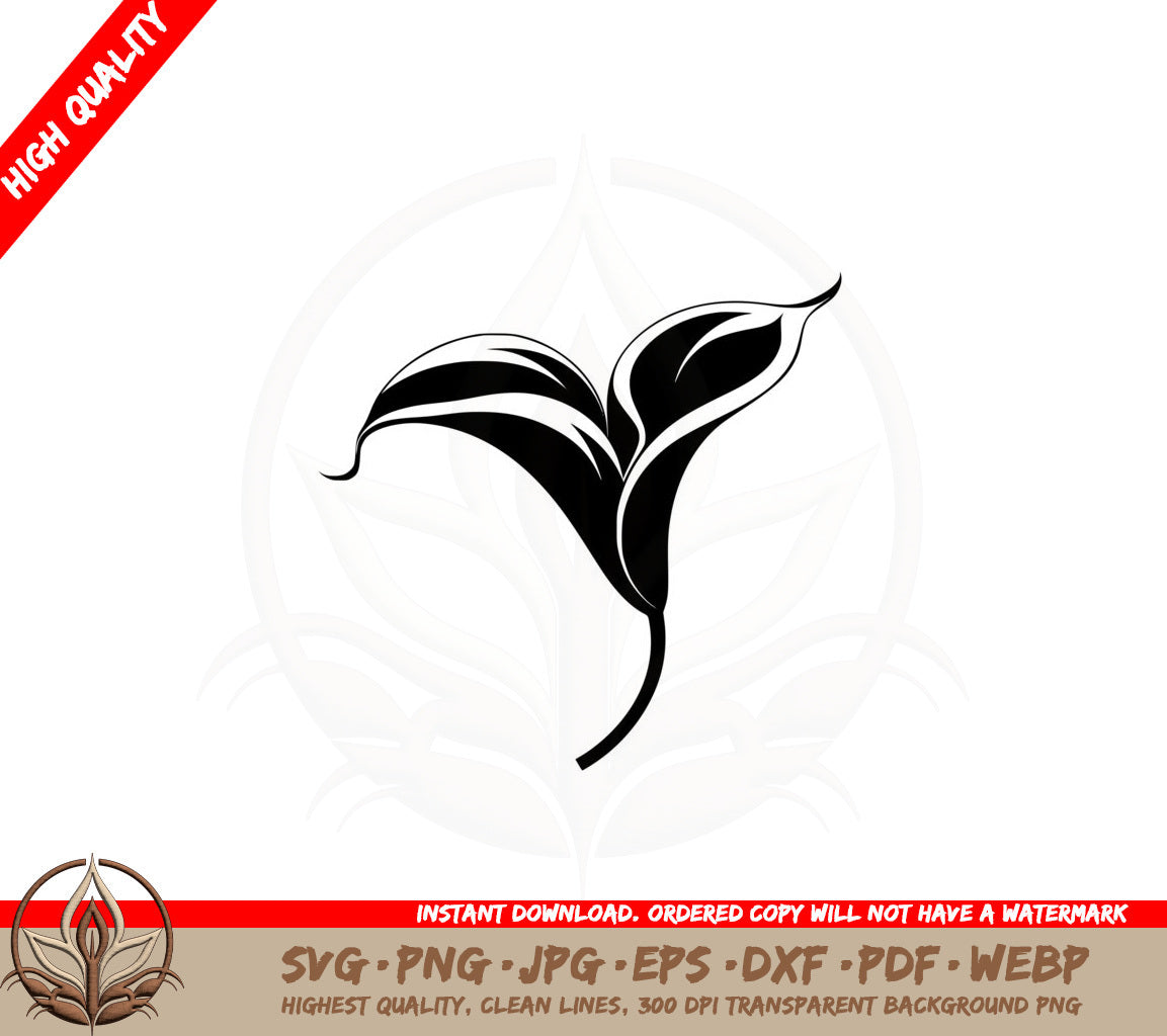 Blooming Calla Lily SVG