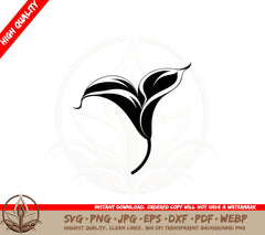 Blooming Calla Lily SVG