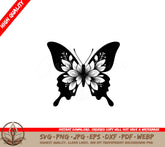 Blossom Winged Wonder SVG - Digital Product in multiple file formats