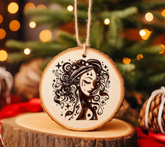 Bohemian Woman Abstract