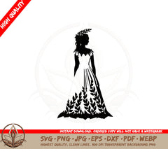 Boho Dress SVG