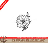 Bold Gladiolus Digital Product - SVG
