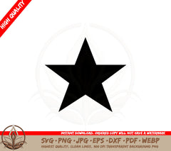 Bold Star SVG