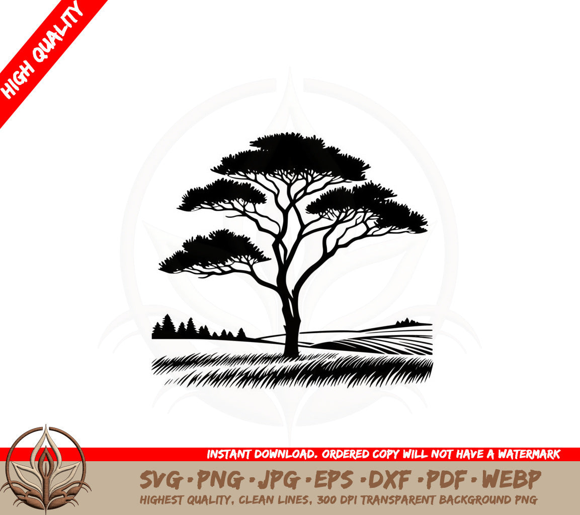 Bold Tree SVG