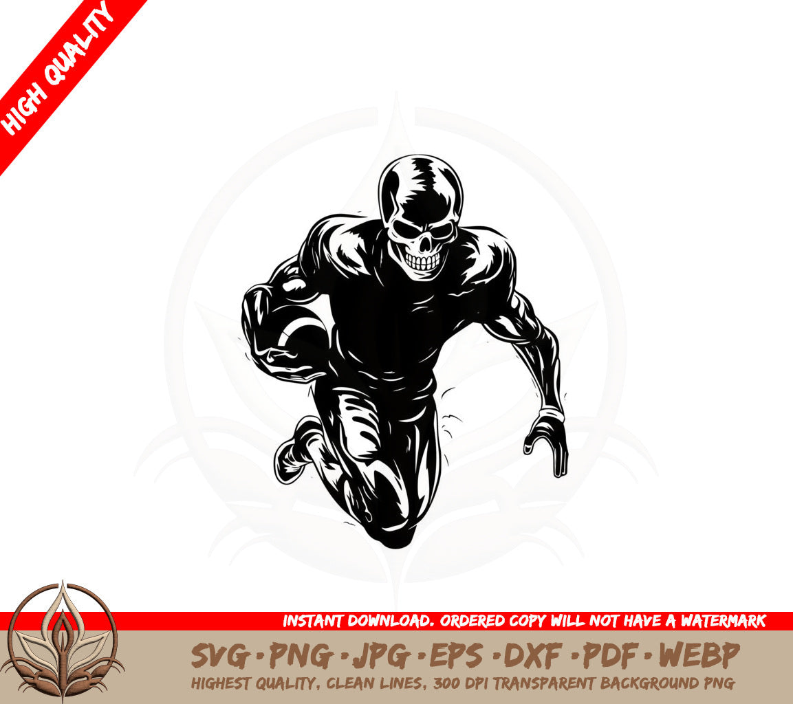 Bone-yard Touchdown SVG