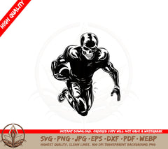 Bone-yard Touchdown SVG