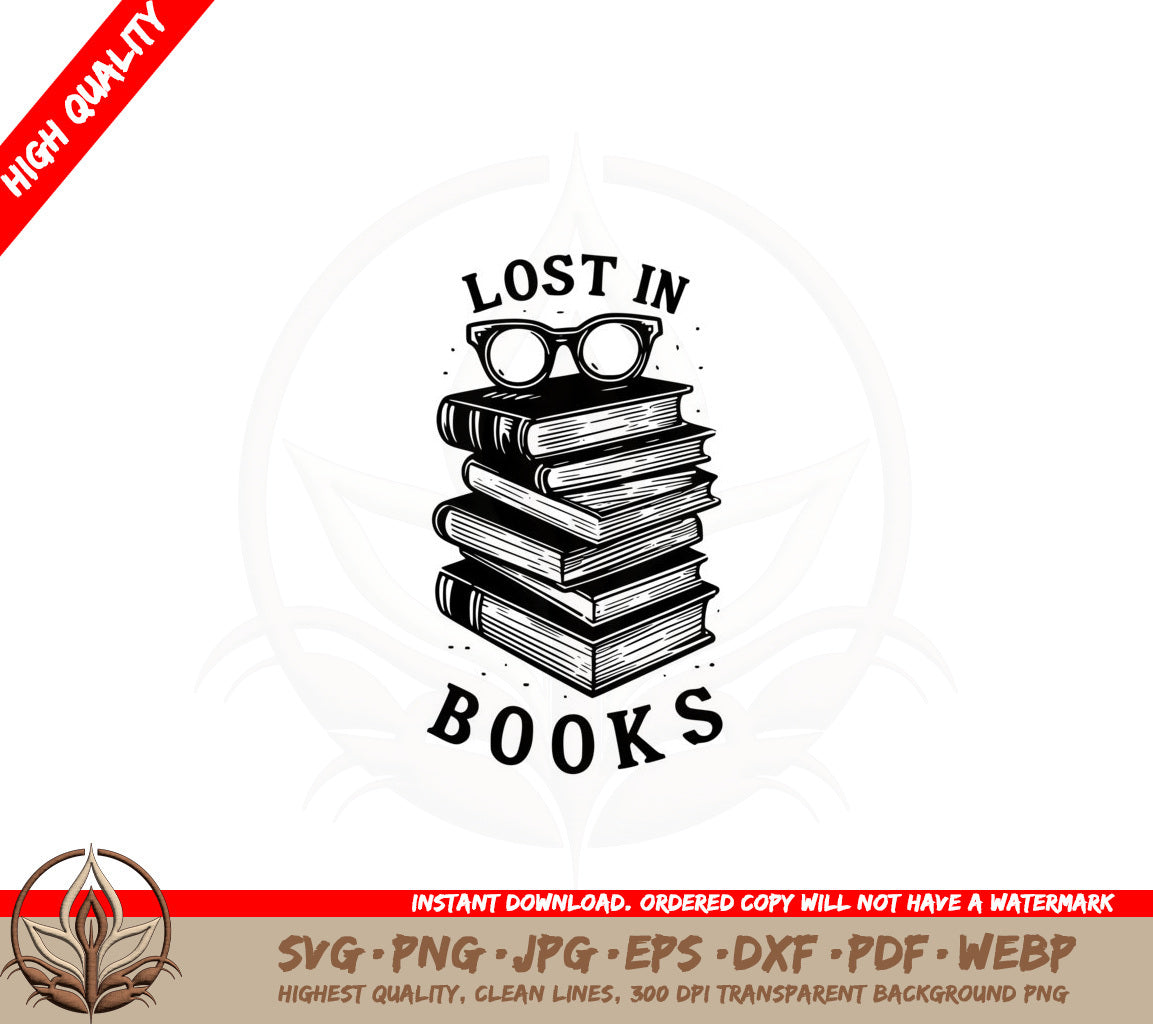 Book Lover SVG