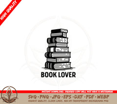 Book Tower Joy SVG