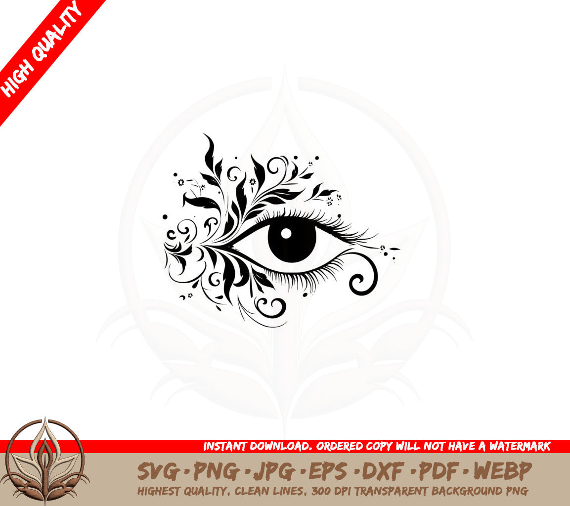 Botanical Eye SVG