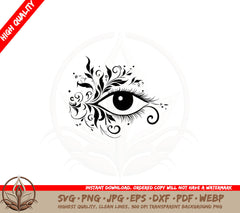 Botanical Eye SVG