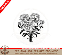 Bouquet Cluster SVG