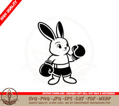 Boxing Bunny SVG