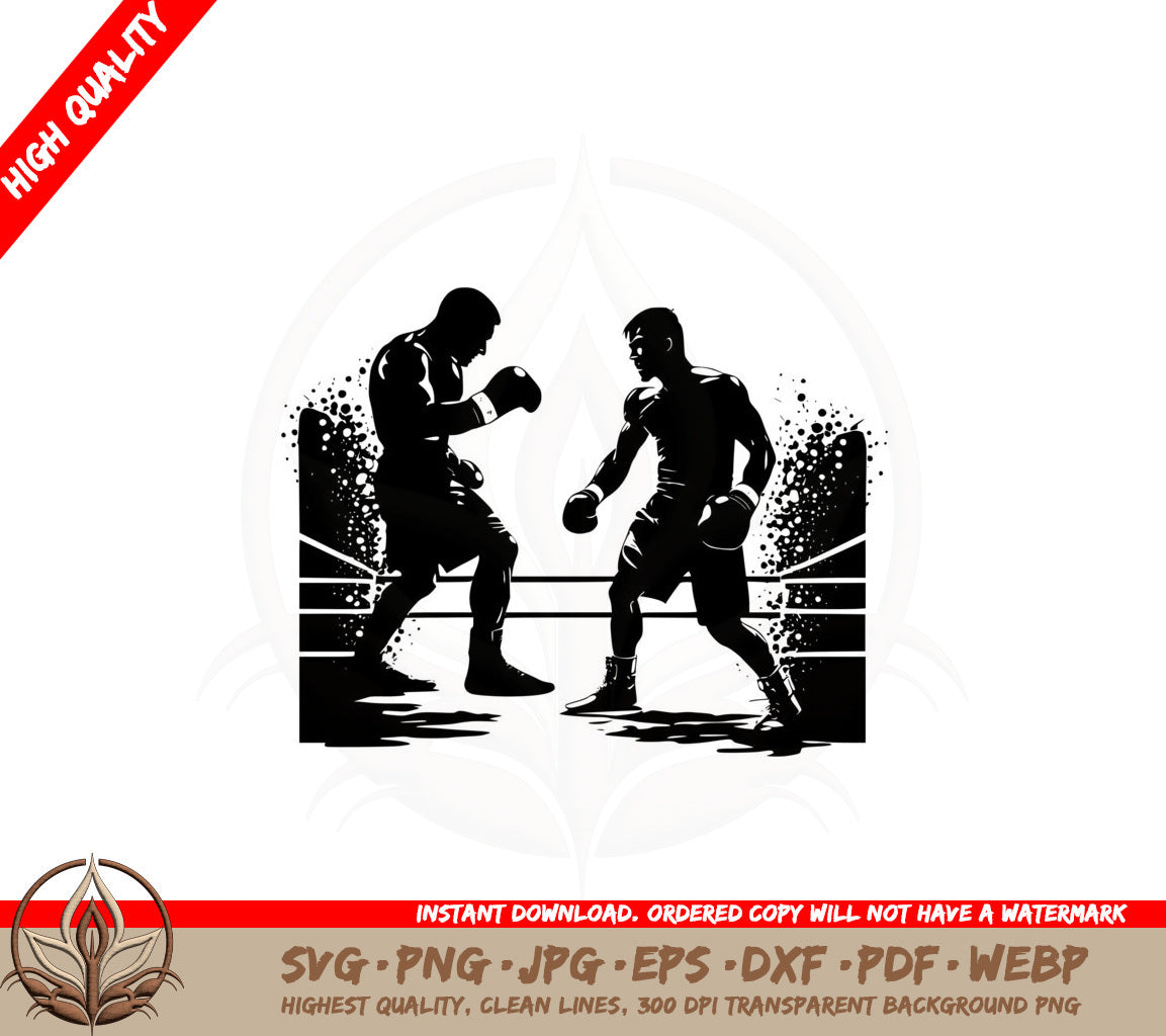 Boxing Match SVG