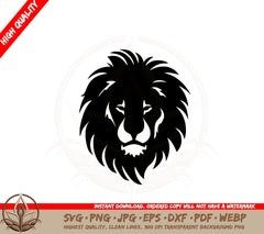 Brave Lion SVG