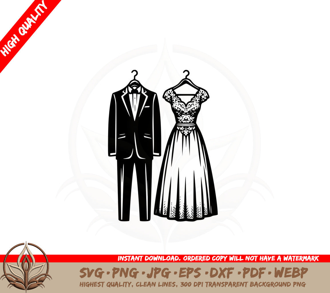 Bridal Pair SVG