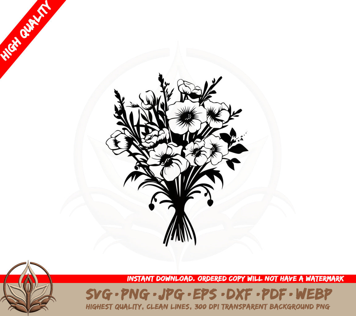 Bright Poppy Mix SVG