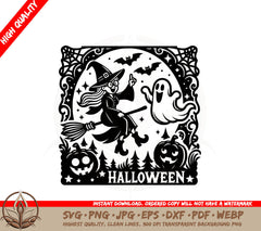 Broomstick Flight SVG