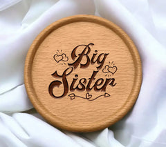 Big Sister SVG Design - Sign for Brother & Sister SVG