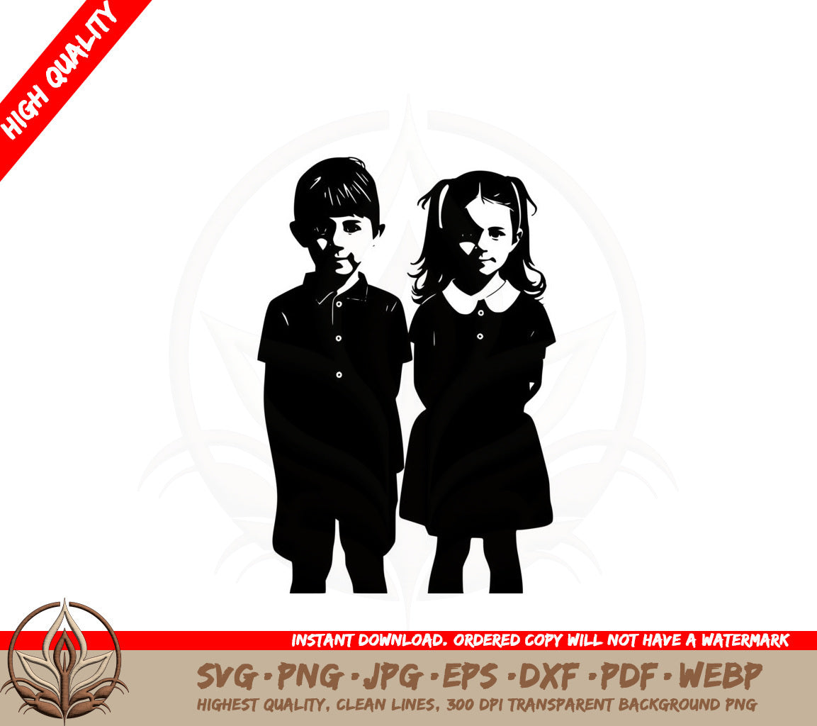 Brother and Sister SVG