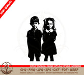 Brother and Sister SVG