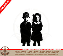 Brother and Sister SVG