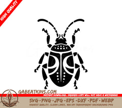 Bug with Letter P - Chicken Silhouettes SVG SVG
