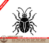 Bug Silhouette SVG - Weird Chicken Design SVG