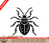 Bug Silhouette SVG - Chicken & Weird Designs SVG