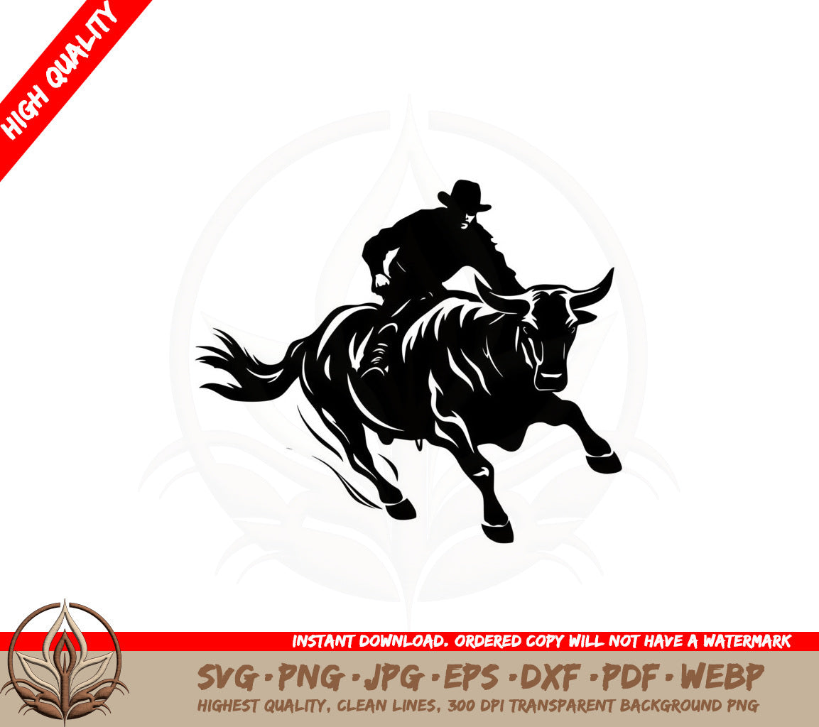 Bull Riding Adventure SVG