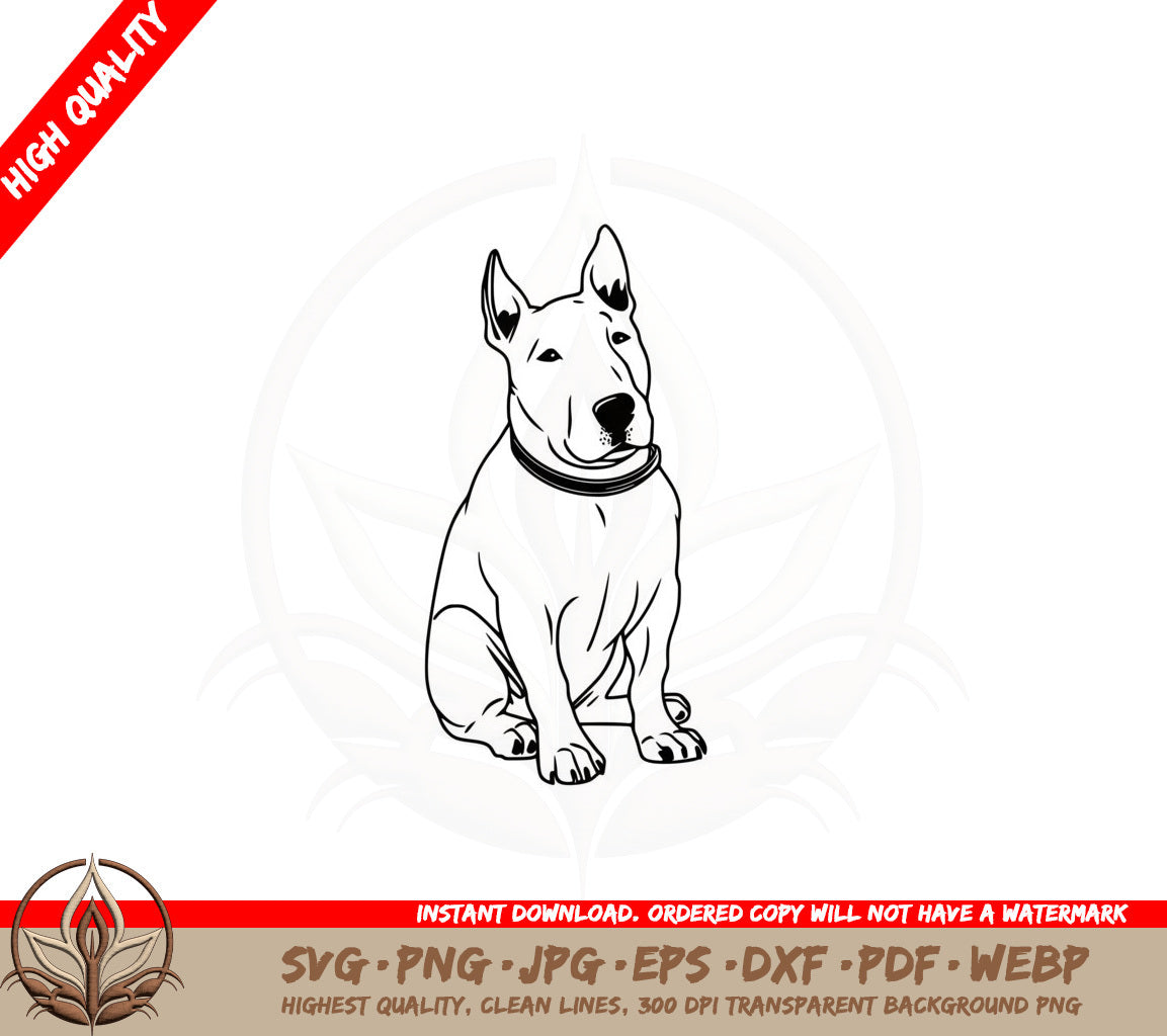 Bull Terrier SVG
