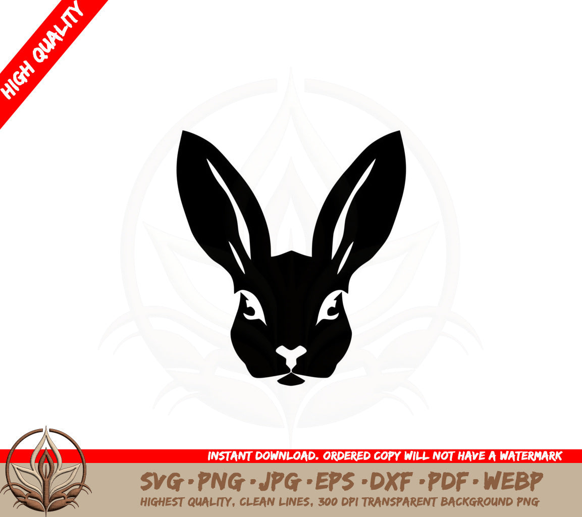 Bunny Face SVG